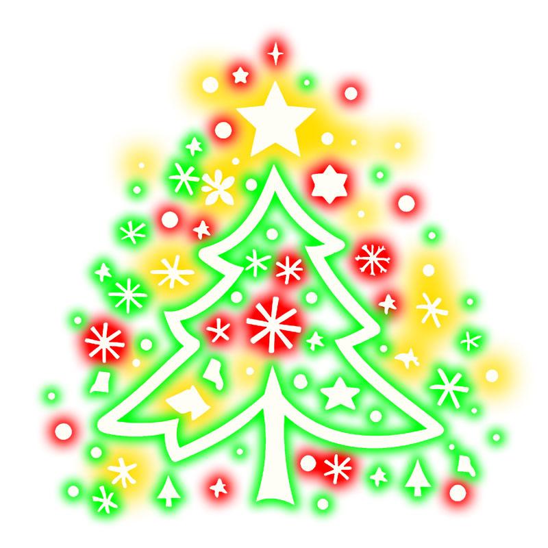 Colorful Fireworks Christmas Tree LED neon signs Lights - Gorgeous holiday decorations to light up your Christmas atmosphere!