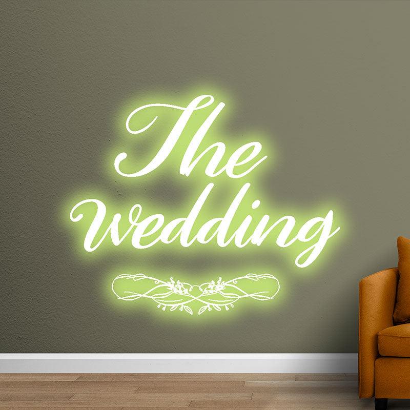 Personalized Custom Wedding Neon signs | Exclusive Name & Color Choice | Beautiful Wedding Theme Decoration ”
