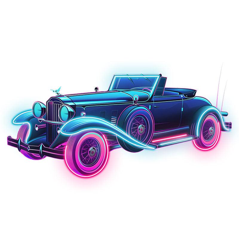 Blue Classic Classic Car LED Neon signs| Vintage Car Decorative Lights | Creative Home & Shop Lighting