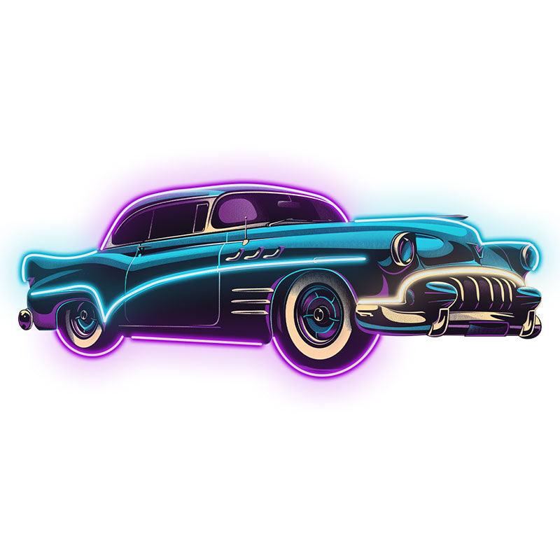 Blue-Purple Classic Supercar LED Neon signs | Creative Car Decoration Lights | Fashion Home & Shop Lighting
