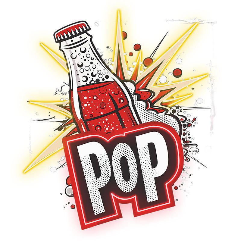 Dazzling Neon signs Lights - POP Soda Theme LED Lights, Smoke Effect, Perfect Party Decoration, Creative Home Lighting