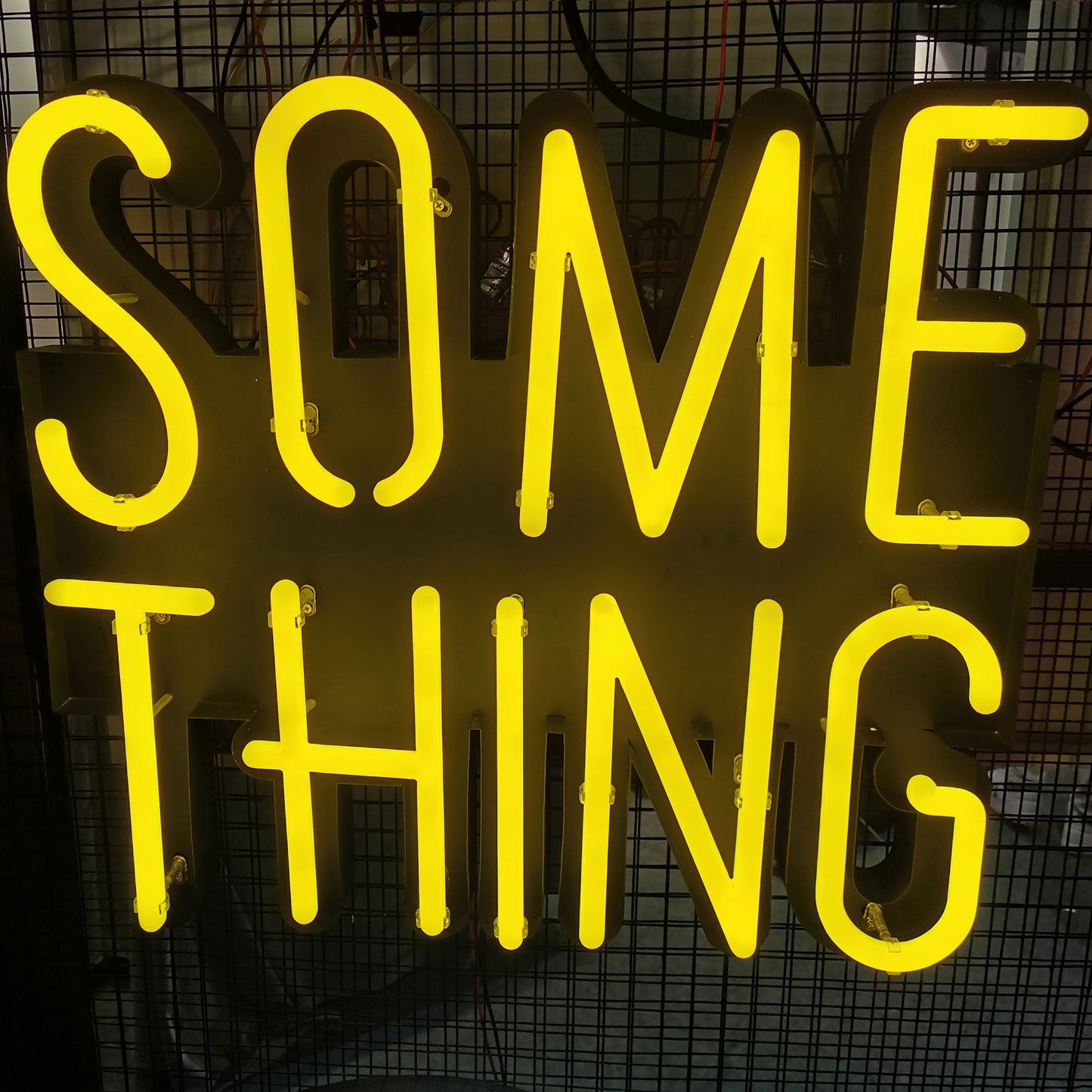 LED 3d logo custom signage luminous acrylic faux neon letters wall led business neon signs