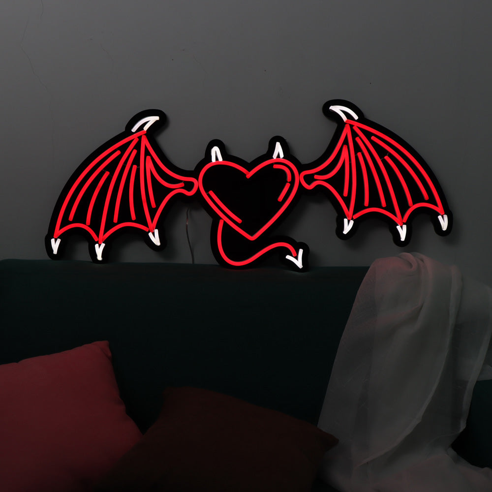 bat neon sign, led neon flex sign,uniform lighting and brightness LED neon sign