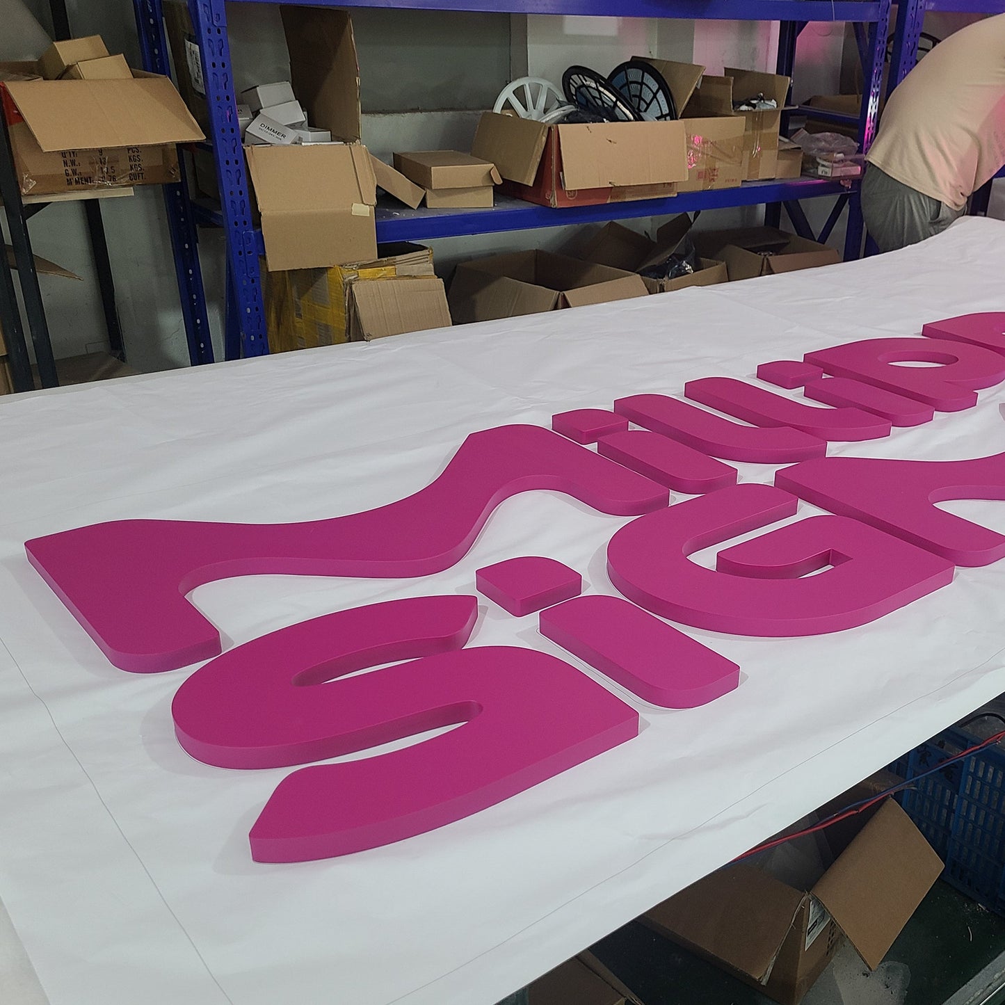 Custom sign letters laser cutting 3d letter acrylic cut business logos plastic wall logo signs