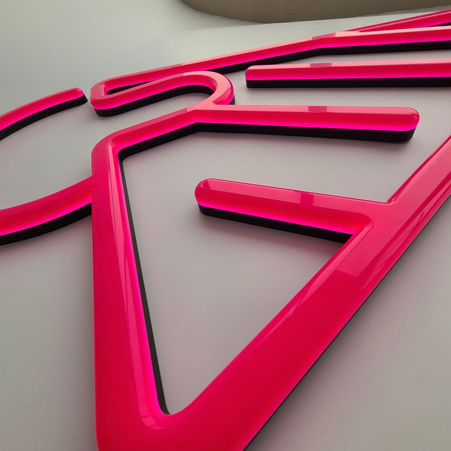 Custom Neon Sign Ice Cream Shop Logo Sign 3D Lighting Indoor Wall Signs LED Acrylic Neon Signages