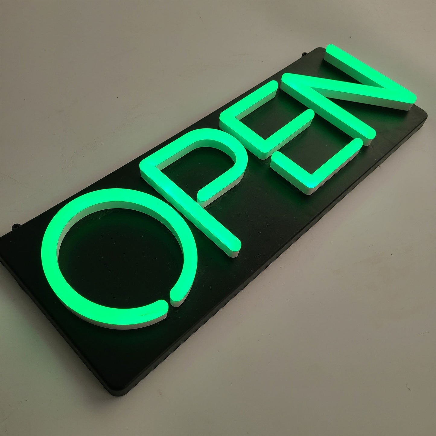 Custom Signboard Acrylic Neon Light Led Open Sign Wall Store Salon Shop Bar Cafe Shop Decor