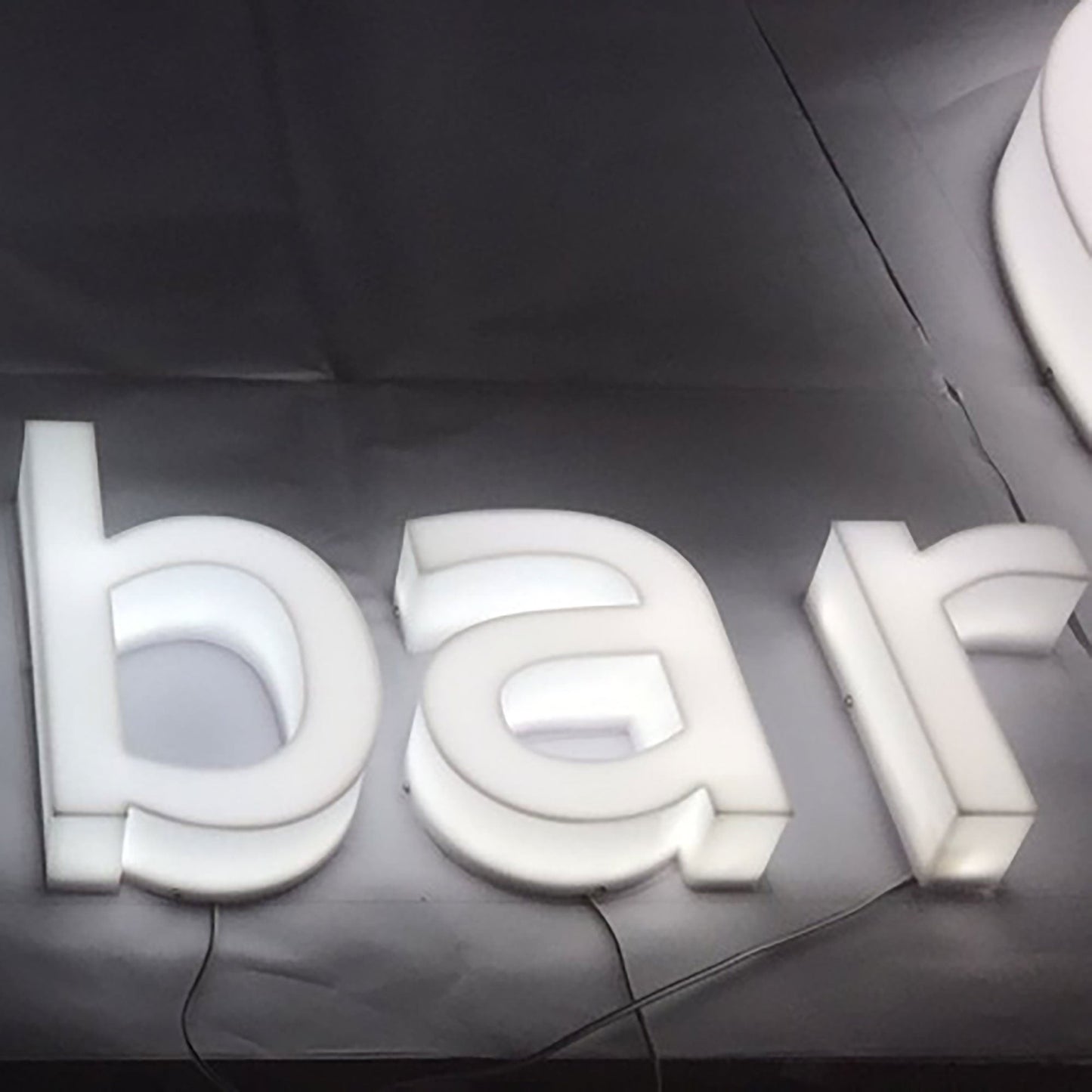 LED Acrylic Full Illuminated 3D Channel Letters Business Storefront Shop Brand Logo Sign