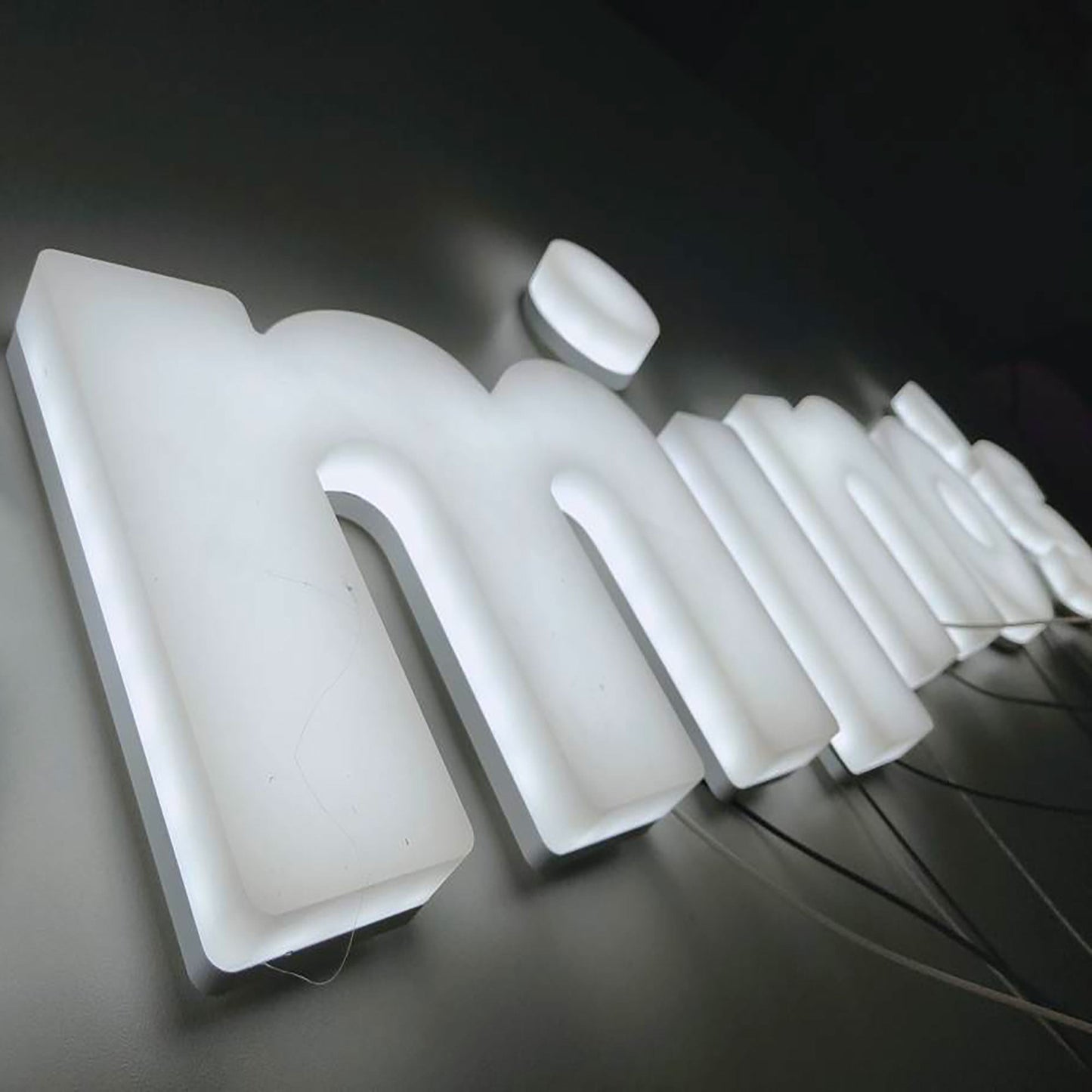 LED Lighting Store Front Acrylic Letter Sign Waterproof Illuminated Channel Letters for Wall