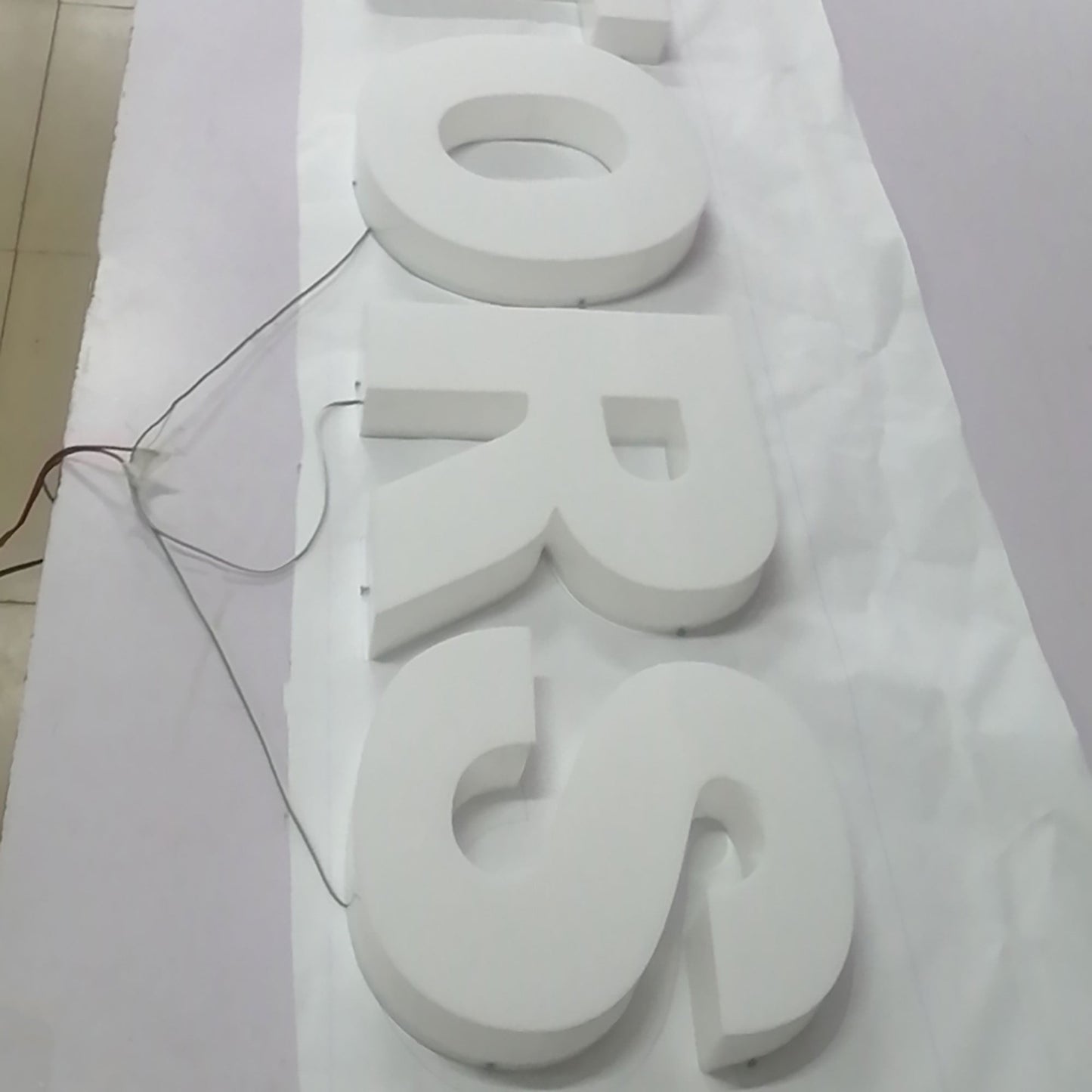 Outdoor Custom Size Company Logo 3D Light Up Full Acrylic Sign Shopfront Led Channel Letters