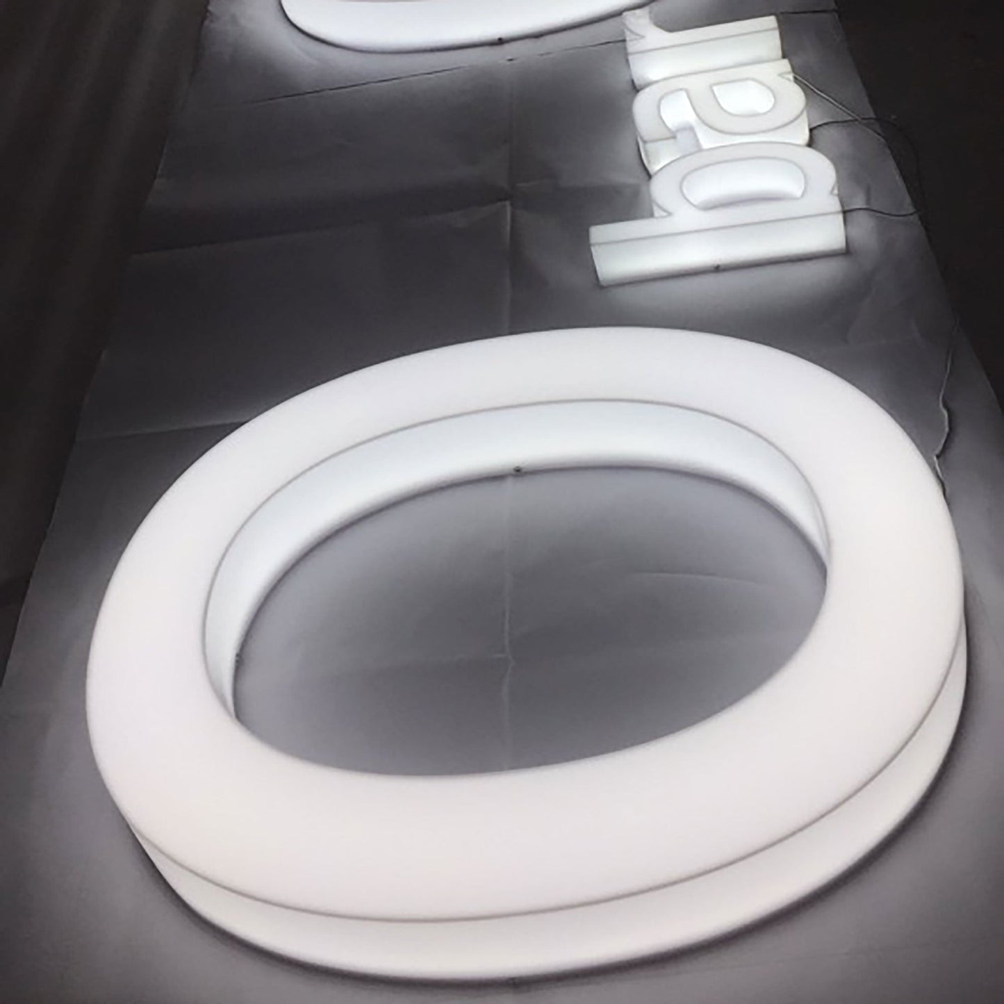 LED Acrylic Full Illuminated 3D Channel Letters Business Storefront Shop Brand Logo Sign