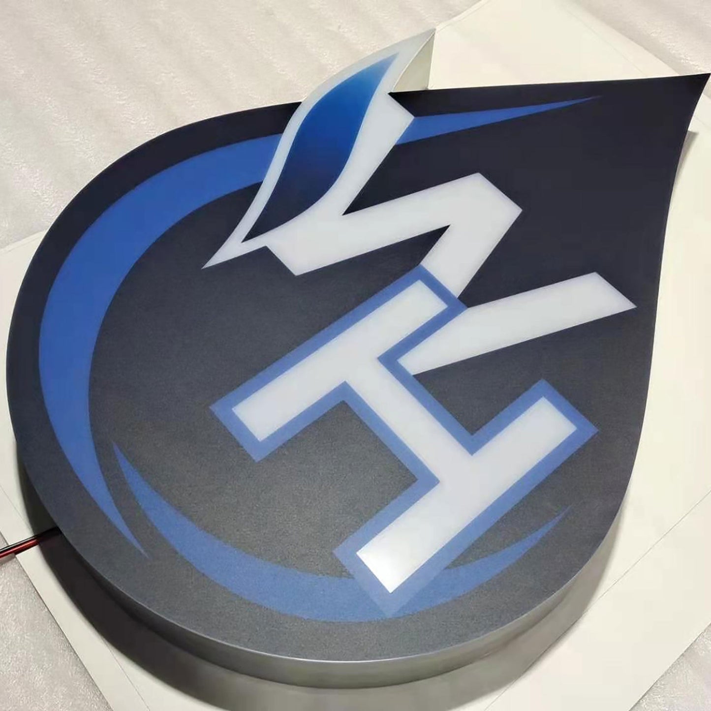 Custom Shop Name Sign Board Led Frontlit Letters Sign Company Logo 3D Channel Letters Business Sign