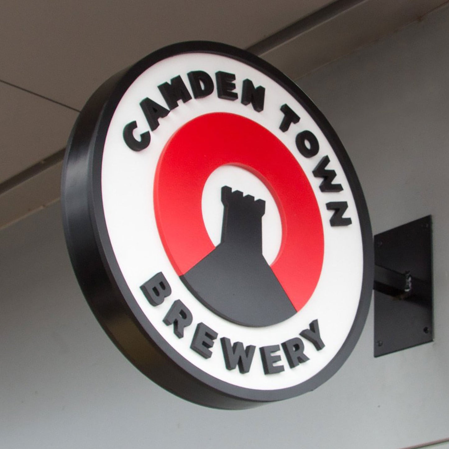 Custom Metal Double Sided Projecting Led Light Box Storefront Signs Blade Sign Outdoor Signage