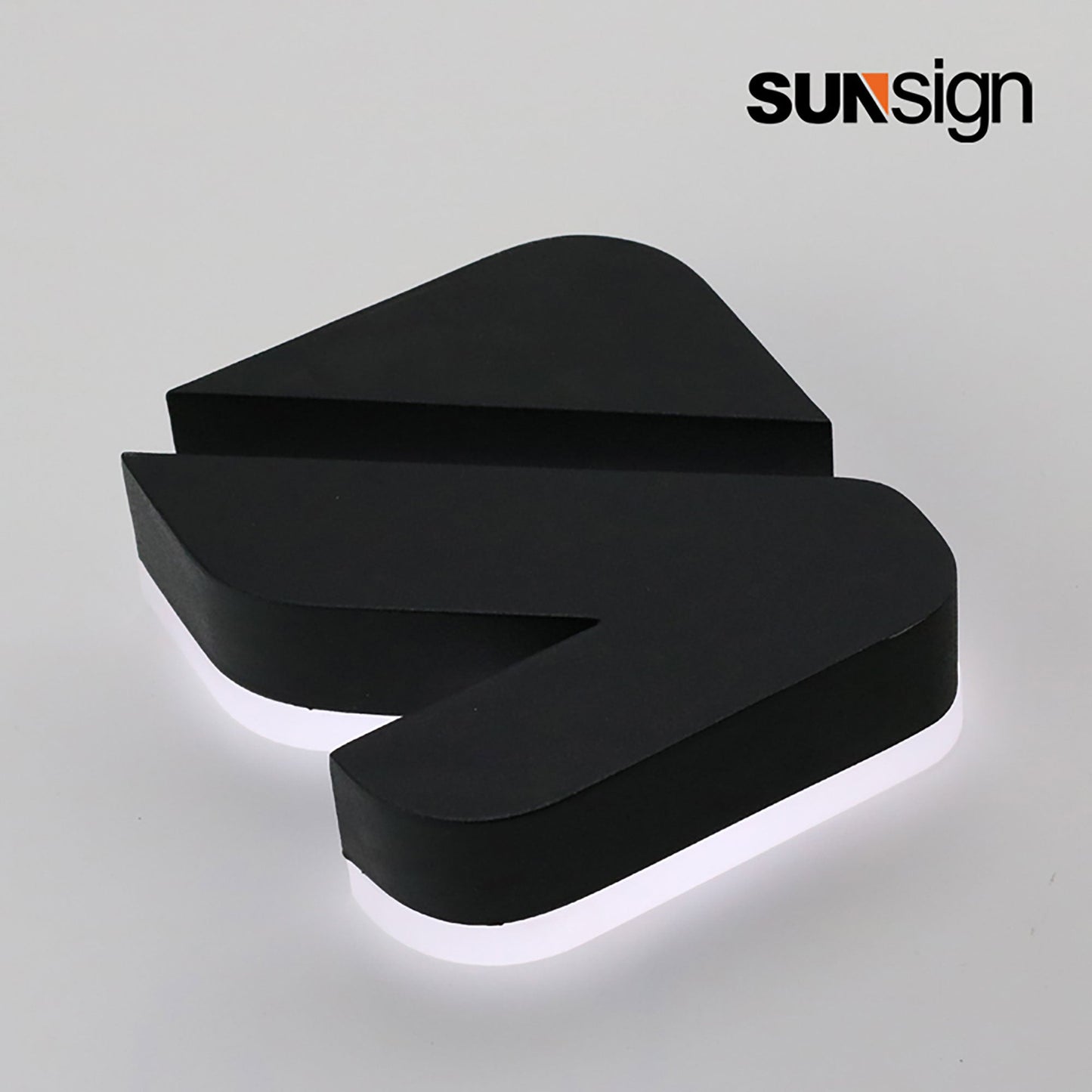 Commercial Halo Illuminated Signs Customized Waterproof Led Backlit Sign Channel Letters