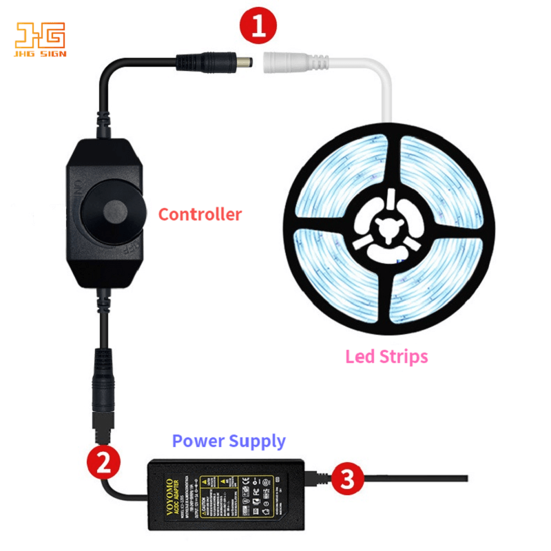 DC12-24V 2A Manual Dimmer