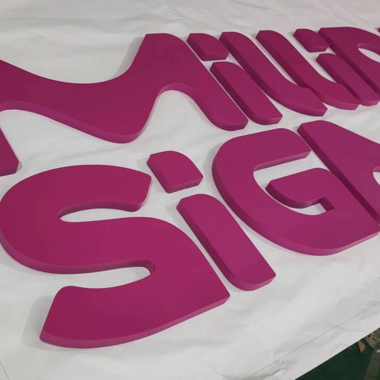 Custom sign letters laser cutting 3d letter acrylic cut business logos plastic wall logo signs
