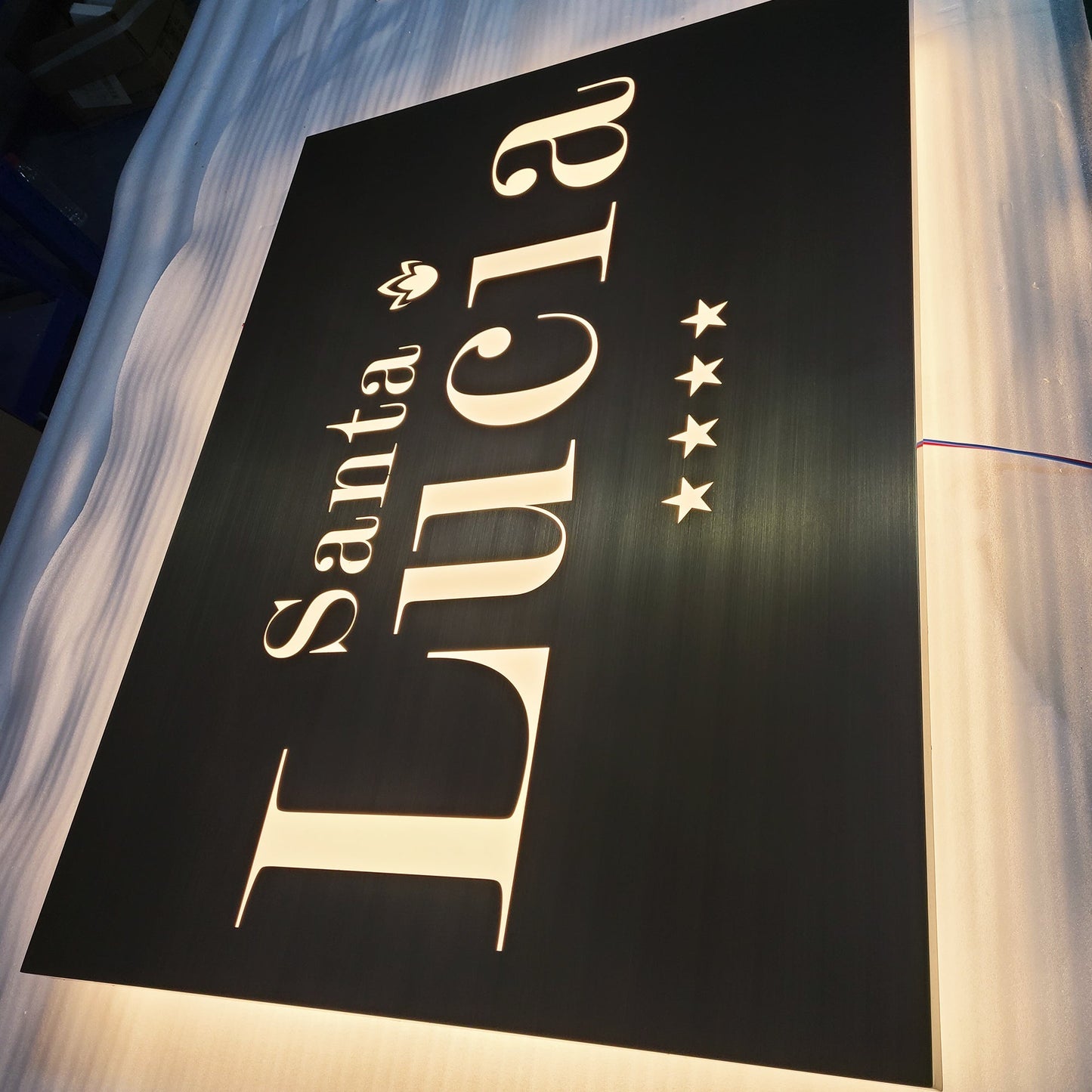 Custom Led Rectangle Advertising Lightbox Signage Outdoor Brand Display Light Box Sign Barber Shop Store Sign