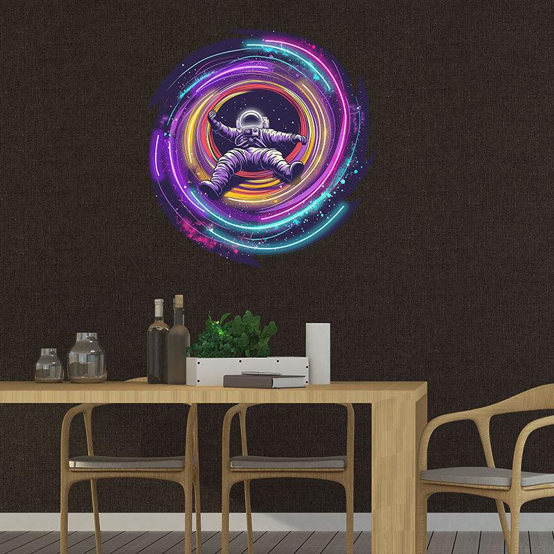 Galactic Adventure: Astronaut Neon signs Light - Stunning LED Display of Interstellar Travel