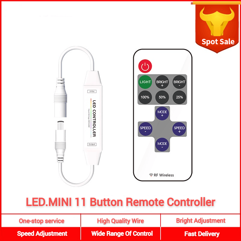 Remote Dimmer DC 12-24V Output 6A Led Controller