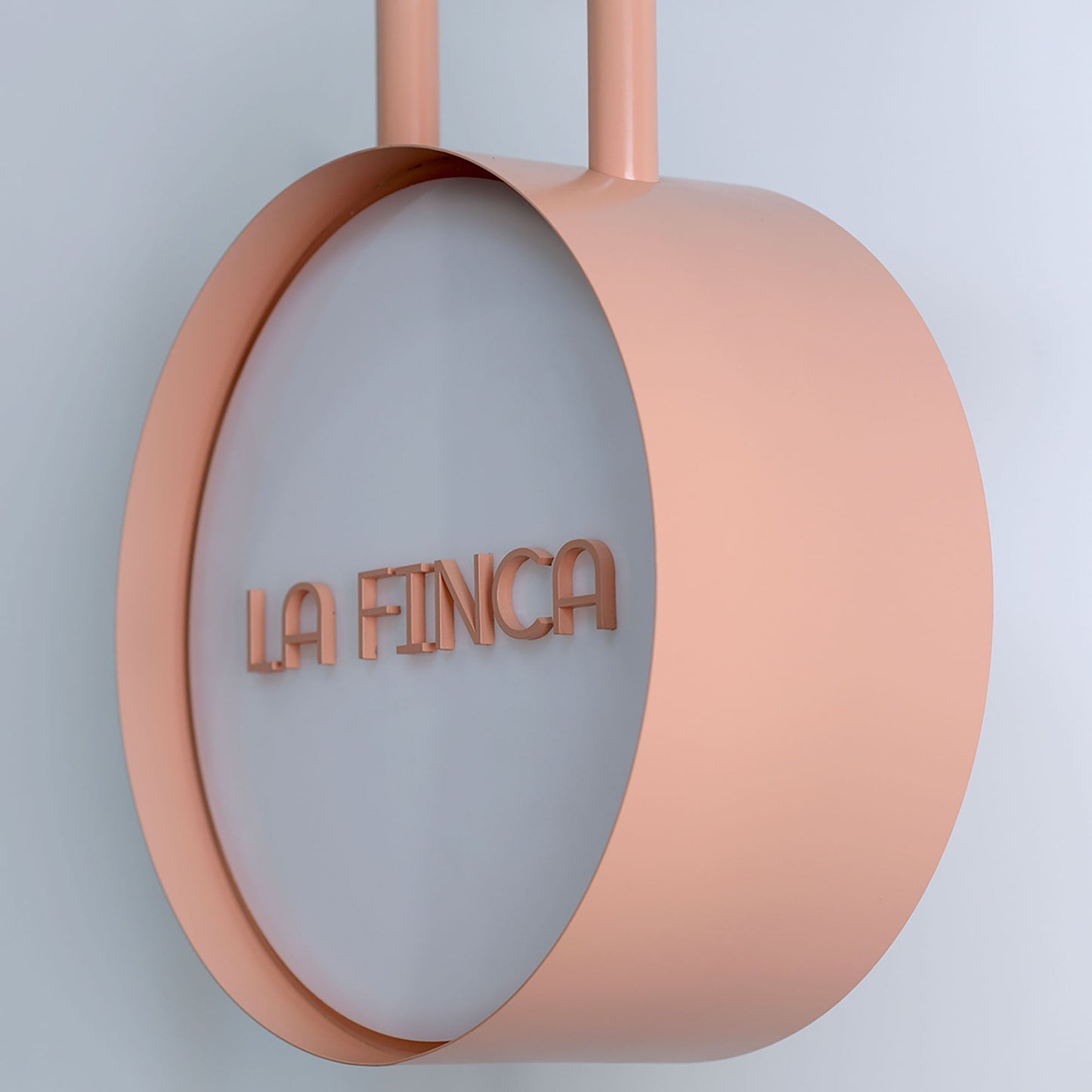 Custom waterproof outdoor round shape light box double sided lighting acrylic light box for store