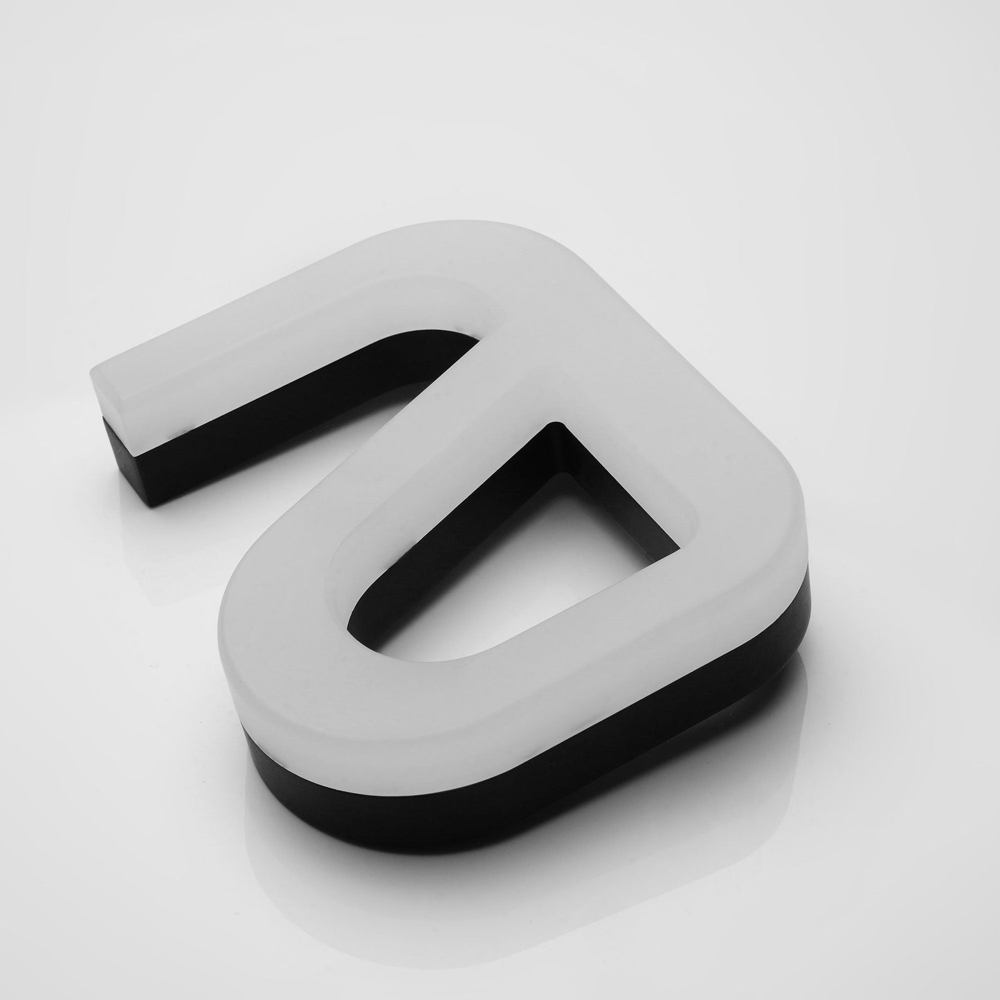Custom Illuminated Mini Acrylic Characters Front Lit Wall Signs Edge Lit 3D Led Logo Letters