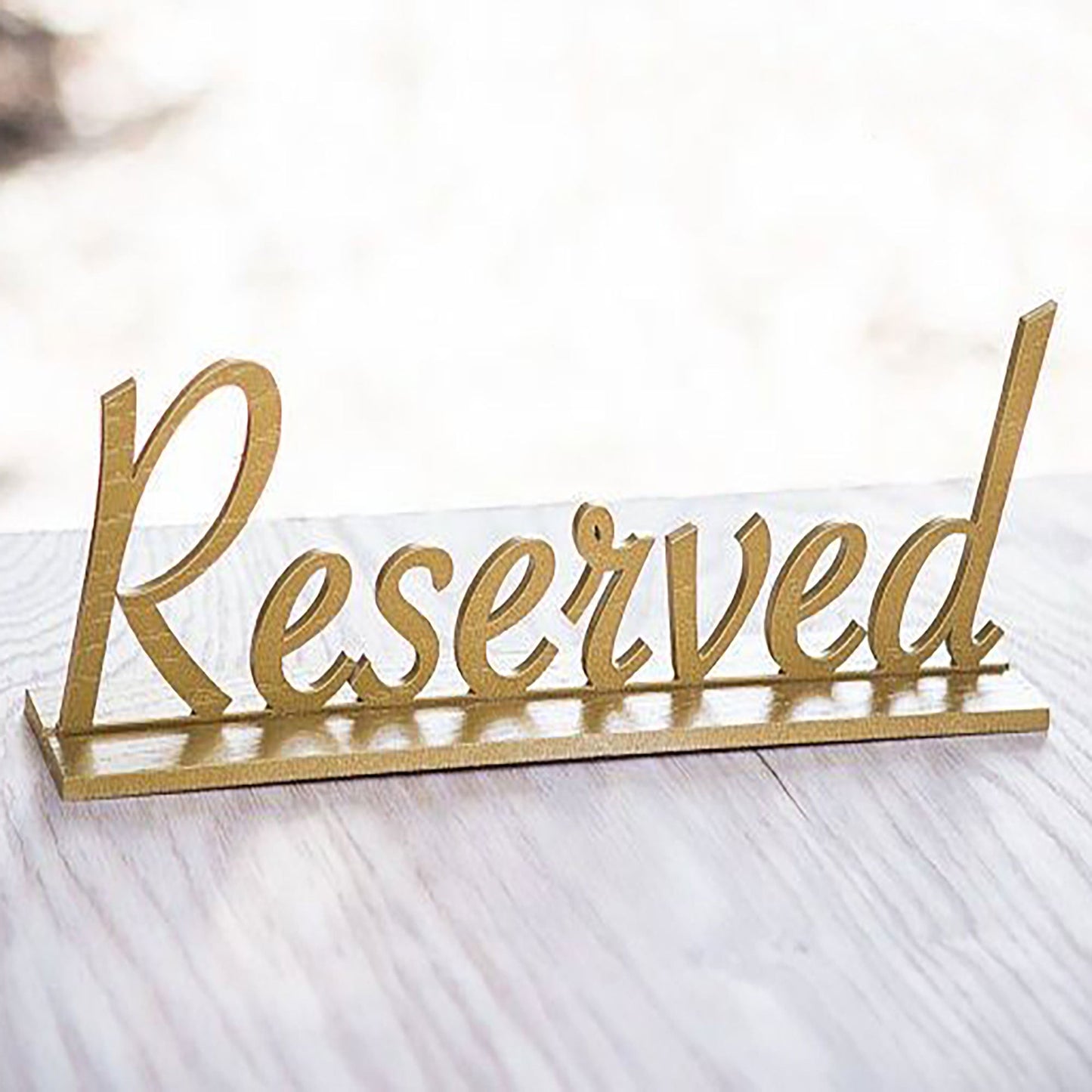 Custom Stainless Steel Hotel Signage Free Standing 3D Cut Letters Front Desk Reception Sign