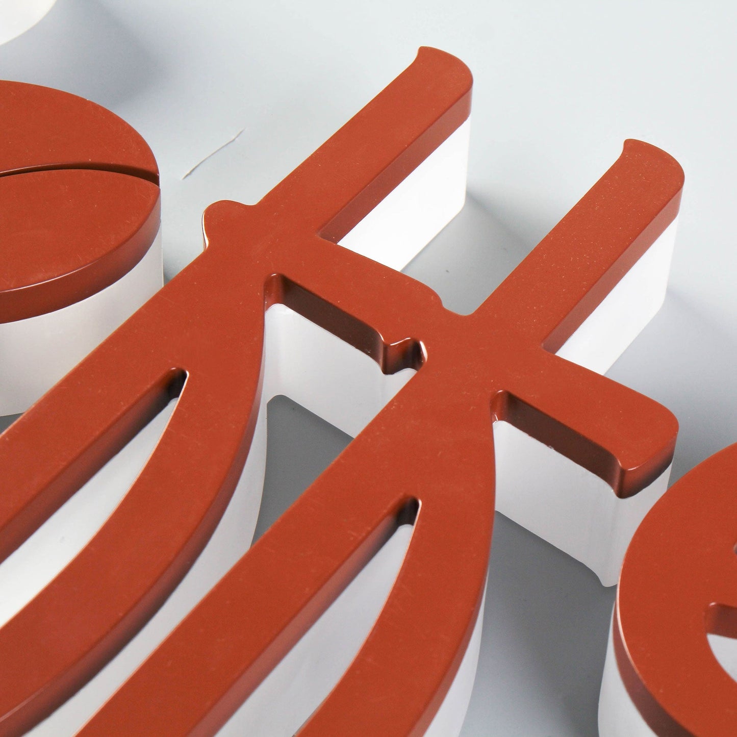 Outdoor Acrylic Led Letters Back Illuminated Commercial LED Sign Lights for Coffee Shop