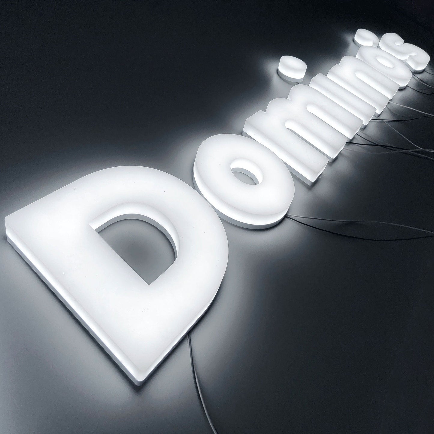 LED Lighting Store Front Acrylic Letter Sign Waterproof Illuminated Channel Letters for Wall