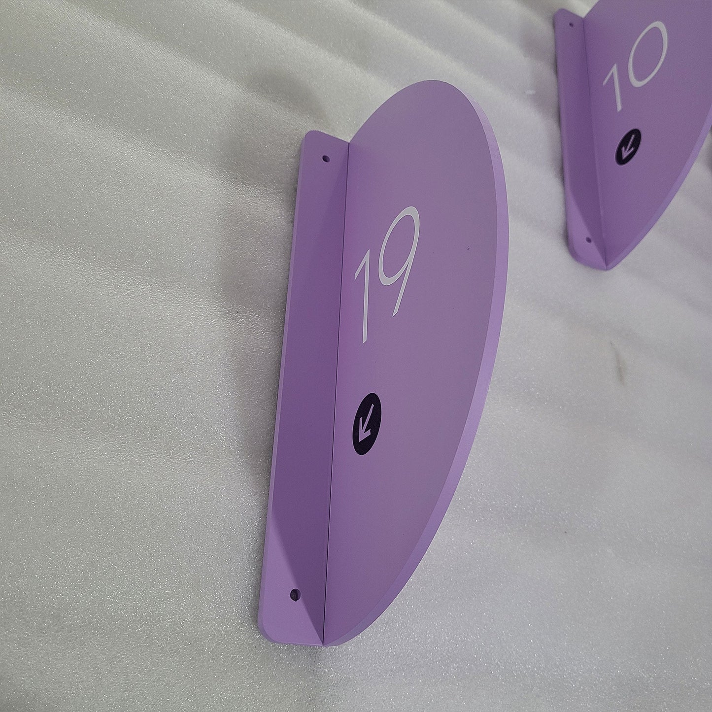 Interior Acrylic Room Number Sign Plastic Wall Plate Sign Apartment House Number Door Plate Sign Hotel Directional Signs