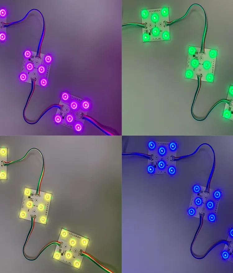 20pcs 24V Pixel RGB Blockchain Lighting