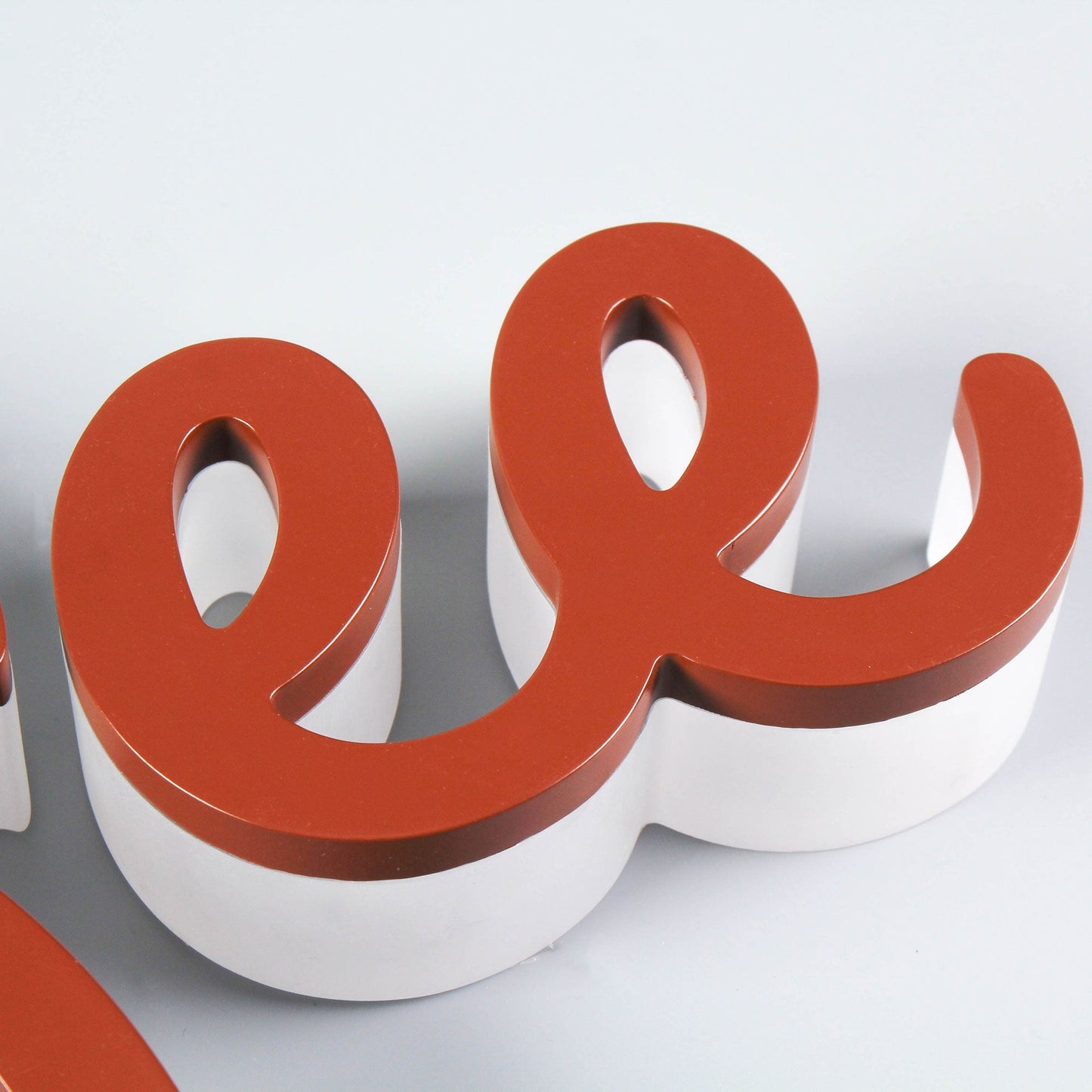 Outdoor Acrylic Led Letters Back Illuminated Commercial LED Sign Lights for Coffee Shop