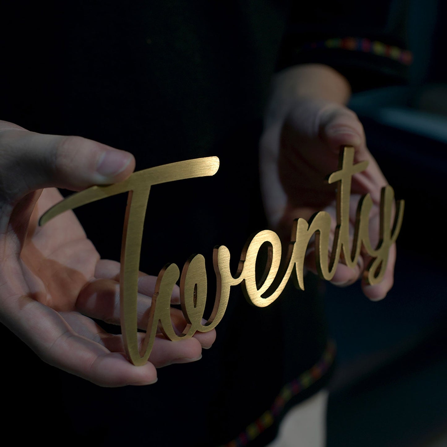 Decorative Laser Cut Solid Metal Alphabet Letter 3D Brushed Stainless Steel Letters and Numbers