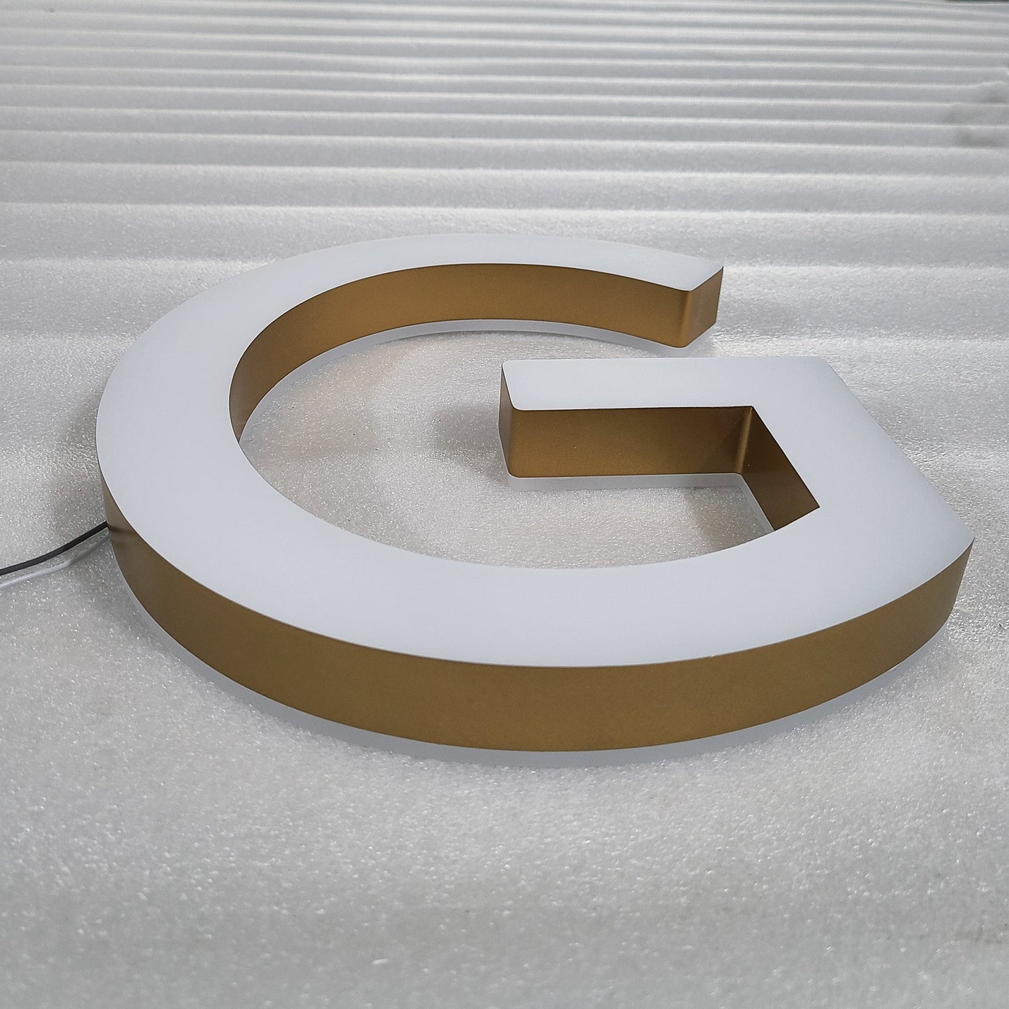 Salon Spa Shop Lighted Signboard Led Lighting Acrylic Letters Double Lit Alphabet Letters Customized Business Led Sign