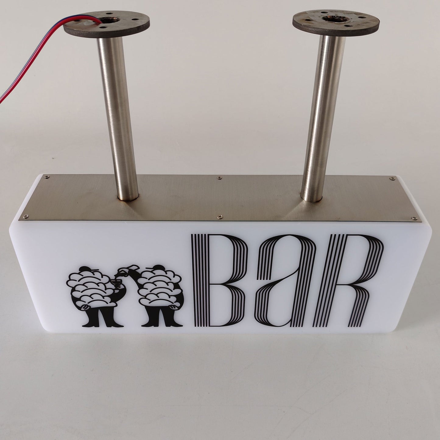 Led Light Box Signboard, Shop Front Signage, 3D Lighted Sign, Business Acrylic Light Box, Outdoor Wall Hanging Light Box