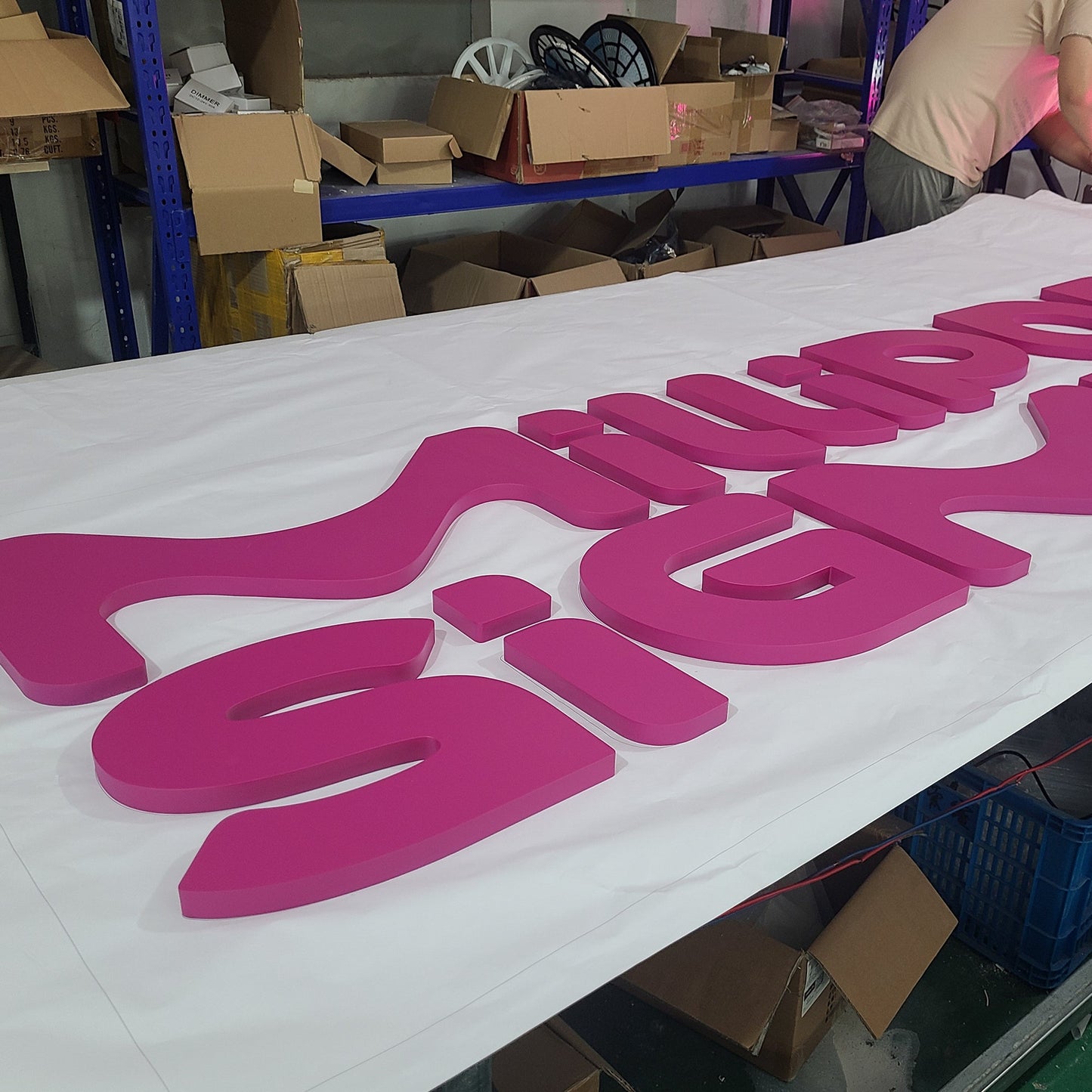 Custom sign letters laser cutting 3d letter acrylic cut business logos plastic wall logo signs