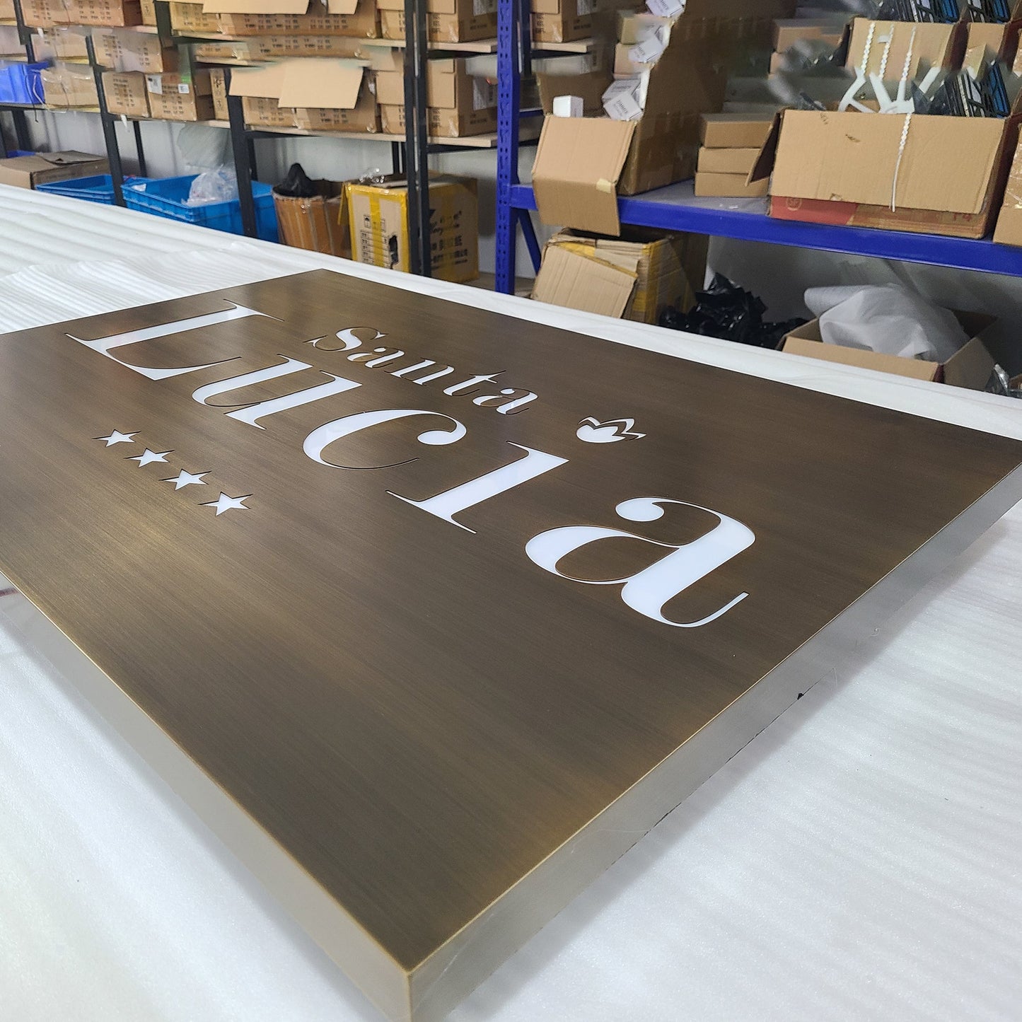 Custom Led Rectangle Advertising Lightbox Signage Outdoor Brand Display Light Box Sign Barber Shop Store Sign