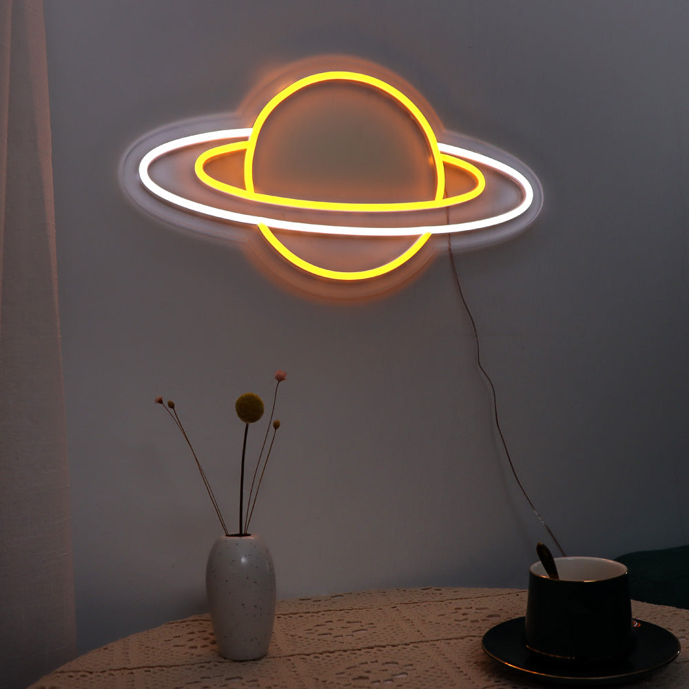universal planet led neon sign, led neon board for kids,good gift for Children