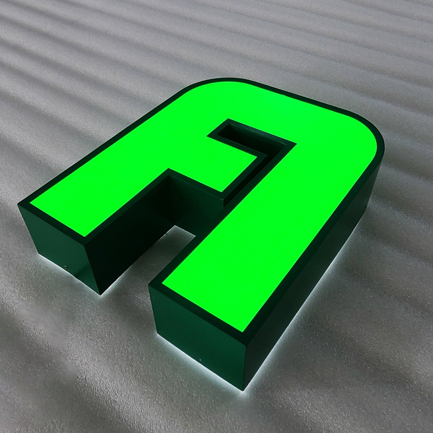 Custom Wall Signage Illuminated Channel Letter Signs 3D Led Logo Sign Frontlit Aluminium Business Channel Letters Signs