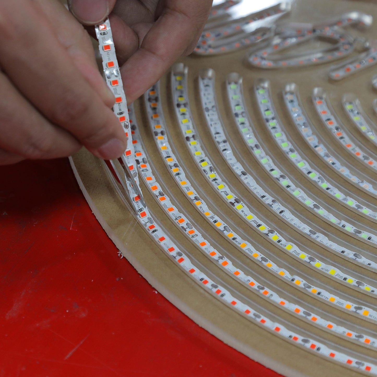 Multi Color DC 12V DC 24V Waterproof LED Flexible Strips 4MM 5MM 8MM Width for LED Signs
