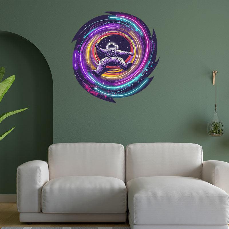 Galactic Adventure: Astronaut Neon signs Light - Stunning LED Display of Interstellar Travel