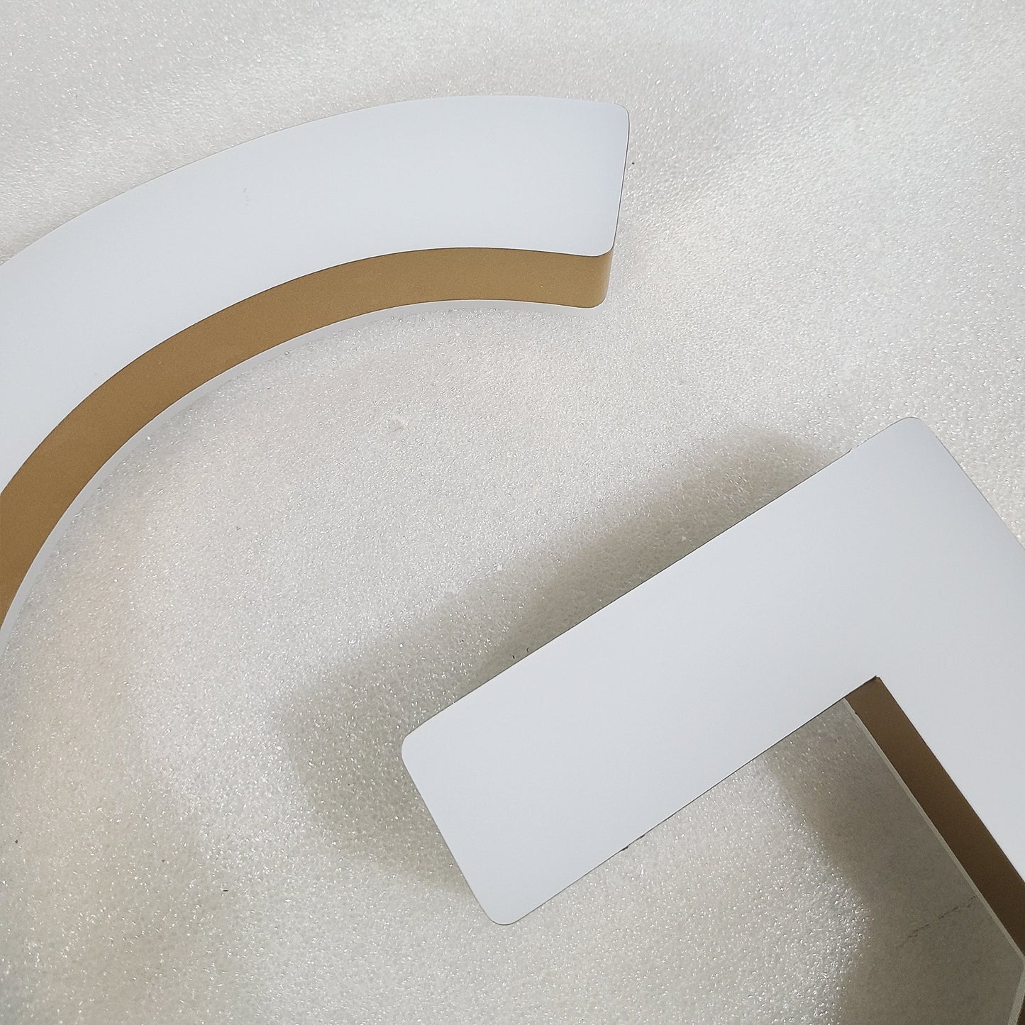 Salon Spa Shop Lighted Signboard Led Lighting Acrylic Letters Double Lit Alphabet Letters Customized Business Led Sign