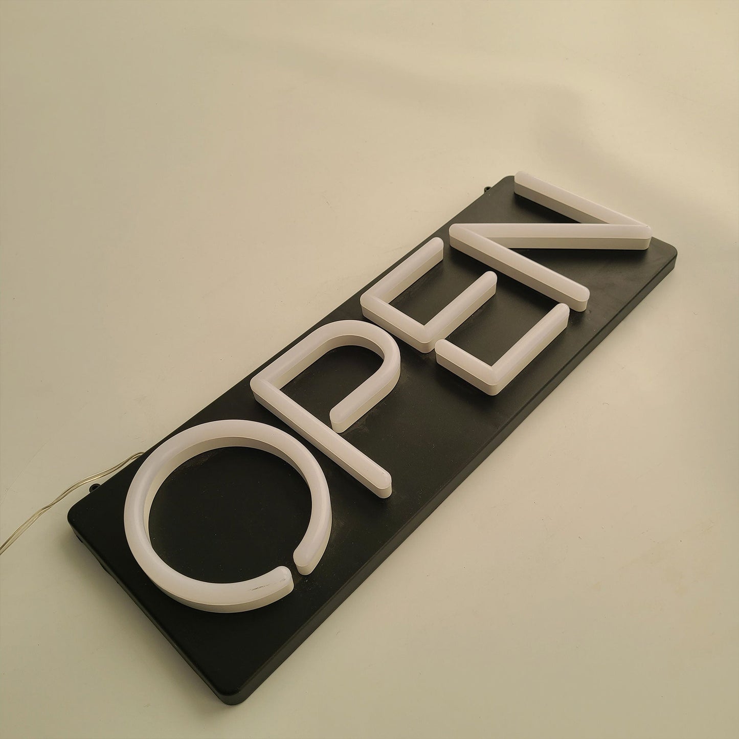 Custom Signboard Acrylic Neon Light Led Open Sign Wall Store Salon Shop Bar Cafe Shop Decor