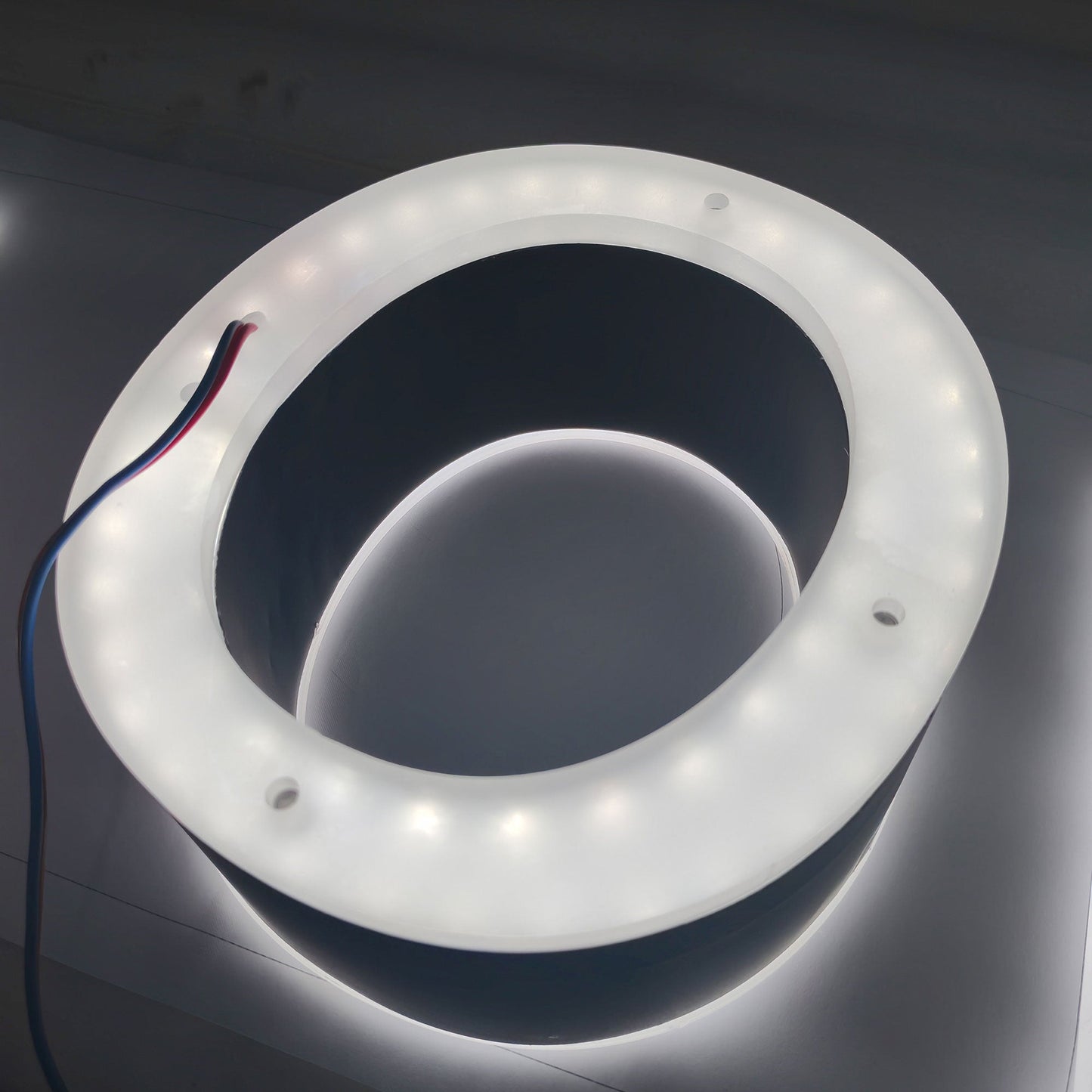 3d Backlit Sign, 3d Led Signage, Custom Outdoor Sign, Business Sign, Double Sided Illuminated Letters, Metal Sign Letters