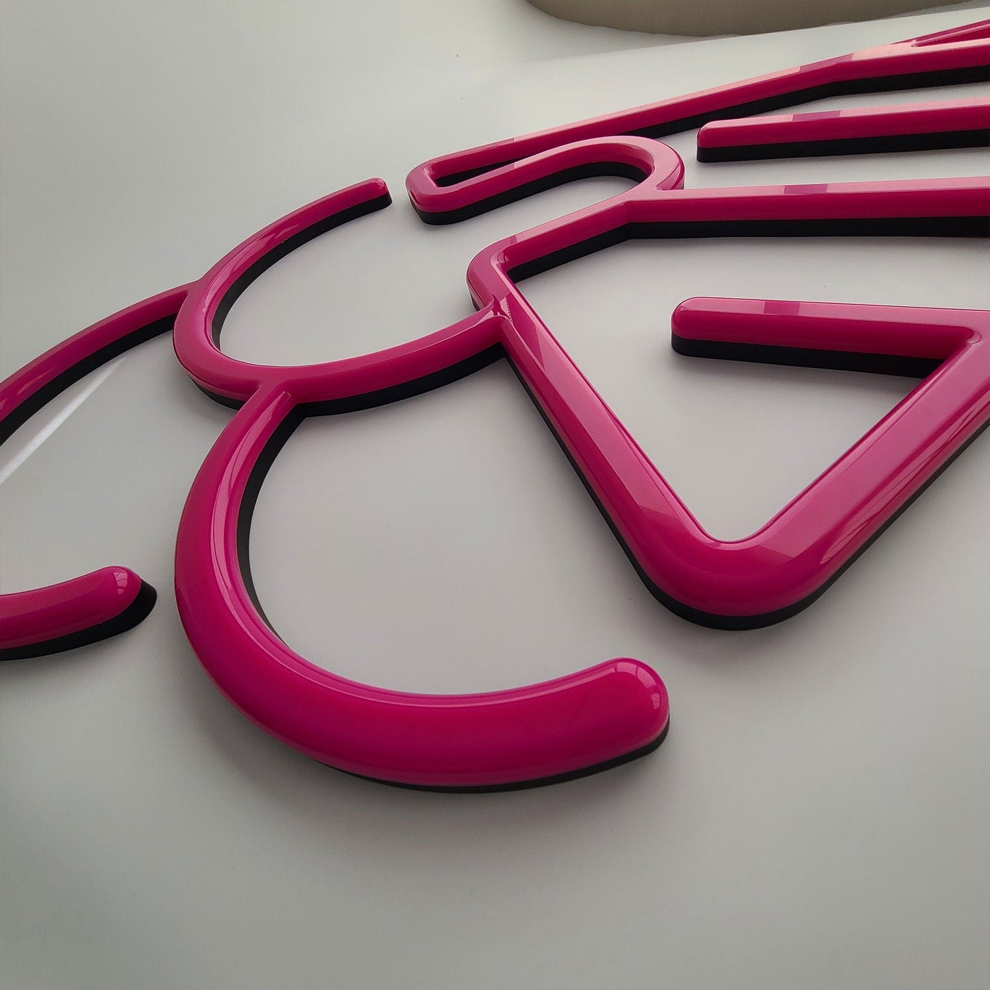Custom Neon Sign Ice Cream Shop Logo Sign 3D Lighting Indoor Wall Signs LED Acrylic Neon Signages
