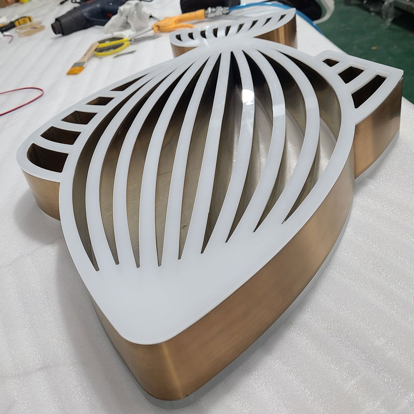 3D Light Up Store Brand Sign LED Double Sided Illuminated Advertising Letters Sign Electronic Channel Letter Signs