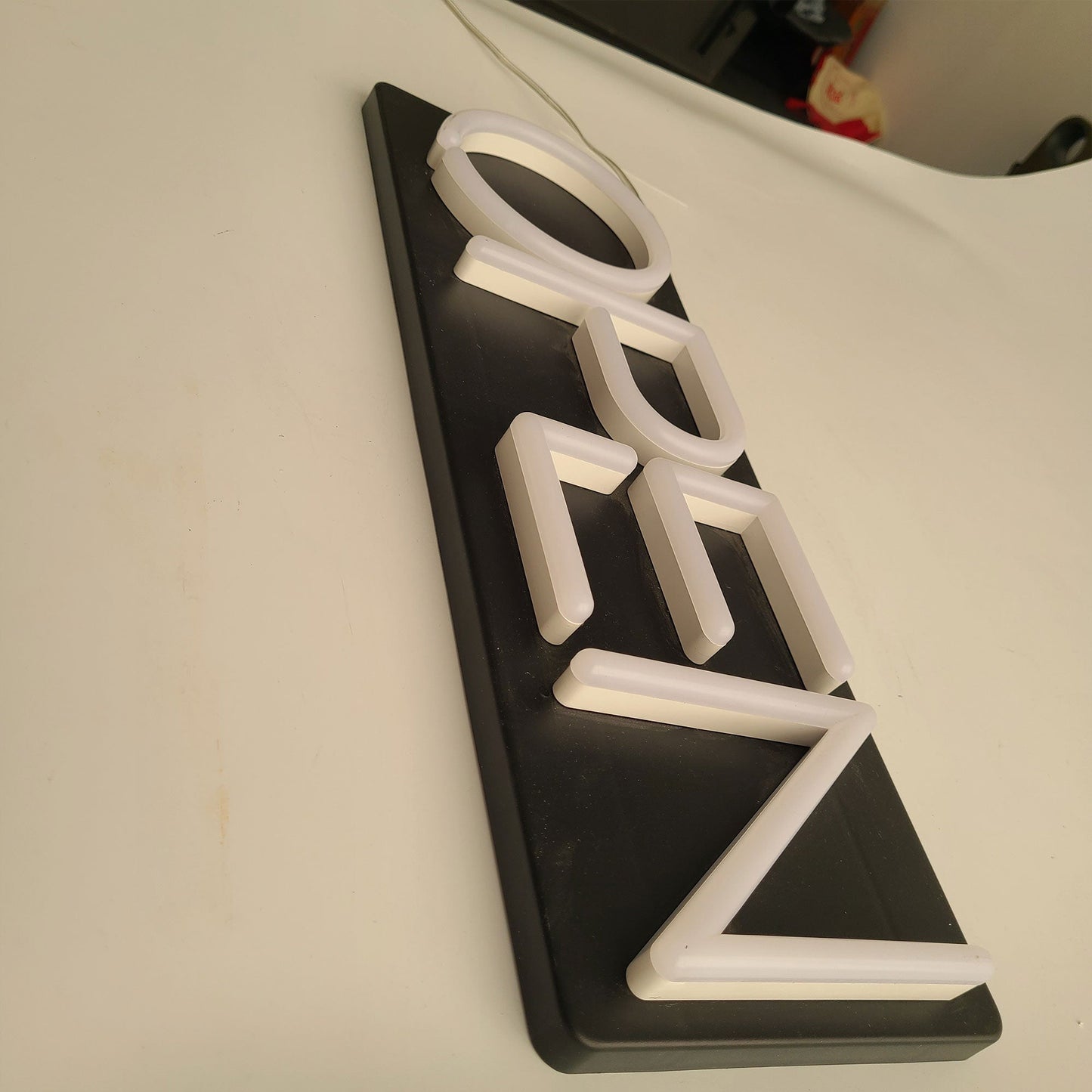 Custom Signboard Acrylic Neon Light Led Open Sign Wall Store Salon Shop Bar Cafe Shop Decor