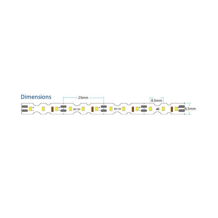New 12V 120led/m led strips 50Meters/roll IP20