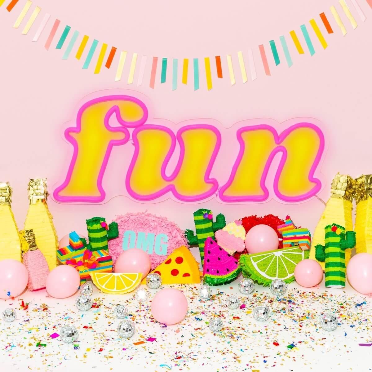 FUN neon signs