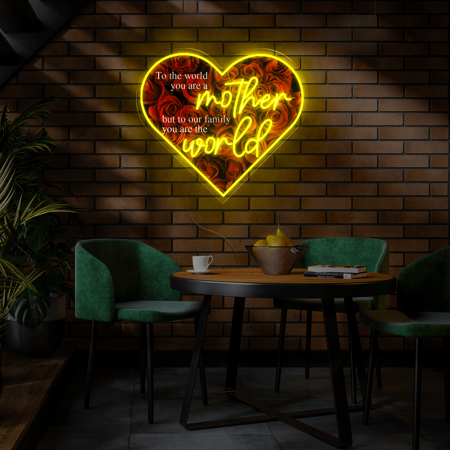 Mother's Day Message Artwork Neon Sign
