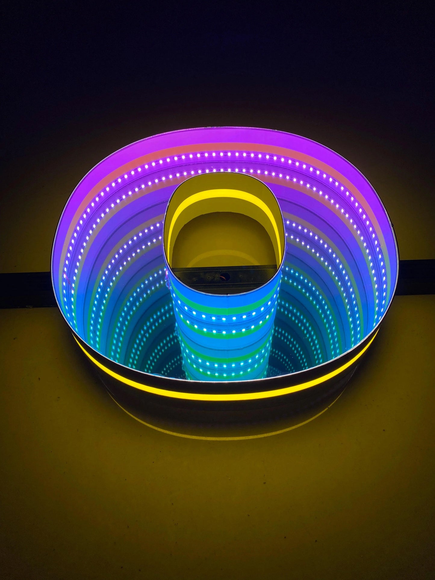 Stocked Infinity Mirror 3D Letters, Uppercase letters, Perfect for Restaurant, Market, Bar, Hotel Decor
