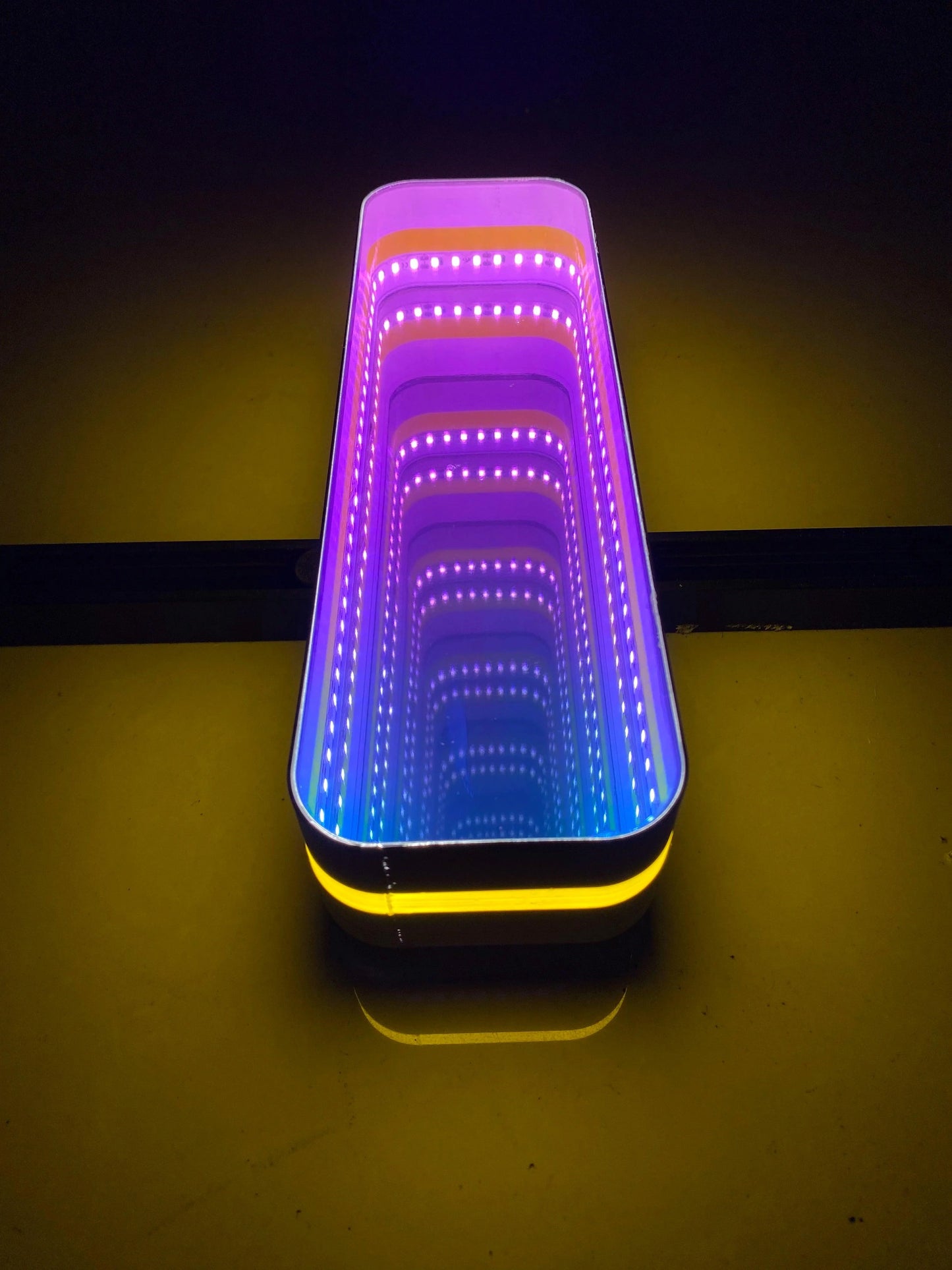 Stocked Infinity Mirror 3D Letters, Uppercase letters, Perfect for Restaurant, Market, Bar, Hotel Decor